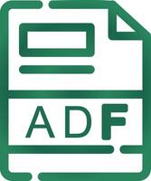 adf kreativ Symbol Design vektor