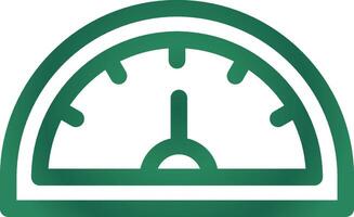 Tachometer kreativ Symbol Design vektor