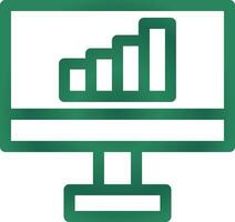 Analytics kreatives Icon-Design vektor