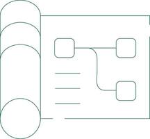 Modell- kreativ Symbol Design vektor