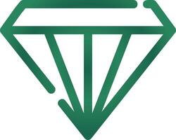 Diamant kreatives Icon-Design vektor