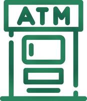 atm kreatives Icon-Design vektor