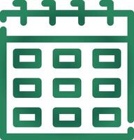 Kalender kreatives Icon-Design vektor