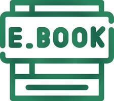 ebooks kreativ Symbol Design vektor