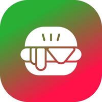 Hamburger kreativ Symbol Design vektor