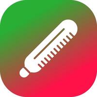 Thermometer kreatives Icon-Design vektor