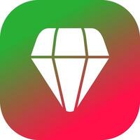 Diamant kreatives Icon-Design vektor