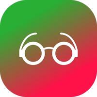 glasögon kreativ ikon design vektor