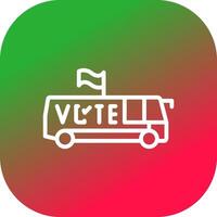 Bus kreatives Icon-Design vektor