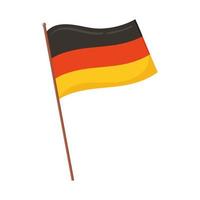 tyska flaggan emblem vektor