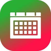 Kalender kreatives Icon-Design vektor