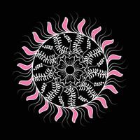 einfach einzigartig Luxus Vektor eps Mandala Design Muster zum kostenlos herunterladen