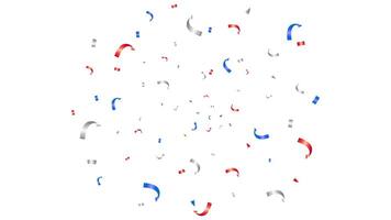 konfetti design begrepp Lycklig Semester mall firande vektor