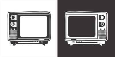 Illustration Vektor Grafik von Fernsehen Symbol