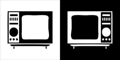 Illustration Vektor Grafik von Fernsehen Symbol