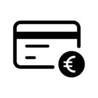 Karte Zahlung und Transaktion Symbol Vektor