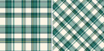 nahtlos Vektor Textur von Plaid Textil- Stoff mit ein Hintergrund Tartan Muster überprüfen. einstellen im Natur Farben. minimalistisch Mode Ideen zum ein glatt sehen.