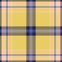 kariertes Karomuster. nahtlose Stoffstruktur. Tartan-Textildruck. vektor