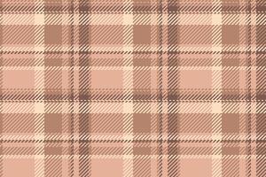 Muster Tartan Stoff von nahtlos Plaid Vektor mit ein Textur prüfen Textil- Hintergrund.