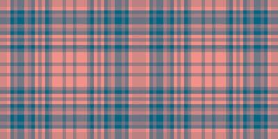 Krawatte Textur Plaid Hintergrund, dimensional nahtlos prüfen Schottenstoff. ruhig Muster Textil- Vektor Stoff im rot und Pastell- Farben.