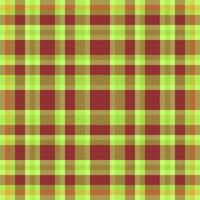 Plaid Stoff Hintergrund von Tartan Muster prüfen mit ein Vektor Textil- Textur nahtlos.