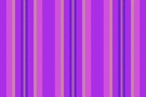 dekorera bakgrund rand rader, webb mönster textil- tyg. kort textur vektor vertikal sömlös i lila och rosa färger.