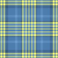 prüfen Muster Vektor von Textur Tartan Plaid mit ein Stoff nahtlos Textil- Hintergrund.