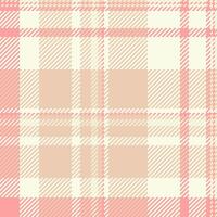 Hintergrund Vektor nahtlos von Textil- Muster prüfen mit ein Stoff Tartan Textur Plaid.