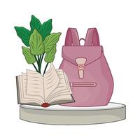 Illustration von Rucksack vektor