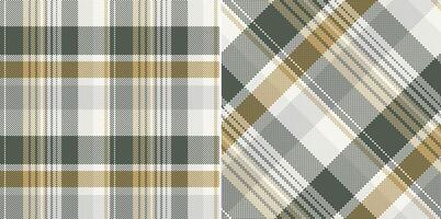 Vektor kariert Muster oder Plaid Muster . Schottenstoff, texturiert nahtlos Köper zum Flanell Hemden, Bettdecke Abdeckungen, andere Herbst Winter Textil- Mühlen. Vektor Format