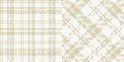 Vektor kariert Muster oder Plaid Muster . Schottenstoff, texturiert nahtlos Köper zum Flanell Hemden, Bettdecke Abdeckungen, andere Herbst Winter Textil- Mühlen. Vektor Format