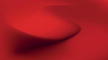 röd lutning abstrakt bakgrund med böjd former vektor