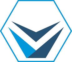 gestalten Polygon Geschäft Finanzen Fortschritt Vektor Logo