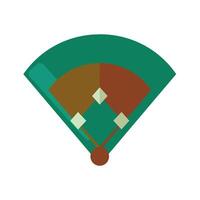 baseboll diamant ikon ClipArt avatar logotyp isolerat vektor illustration