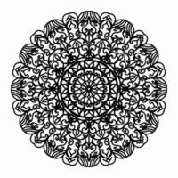 dekorativa koncept abstrakt mandala illustration. vektor