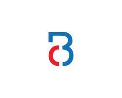 Initiale Brief bc oder cb Logo Monogramm Design mit kreativ modern Konzept Vektor Vorlage.