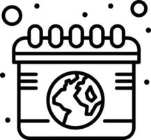 kalender schema ikon symbol vektor bild. illustration av de modern utnämning påminnelse dagordning symbol grafisk design bild