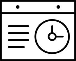 Kalender Zeitplan Symbol Symbol Vektor Bild. Illustration von das modern geplanter Termin Erinnerung Agenda Symbol Grafik Design Bild