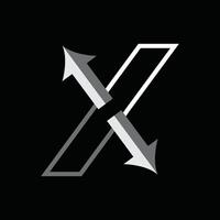 x-Logo-Design vektor