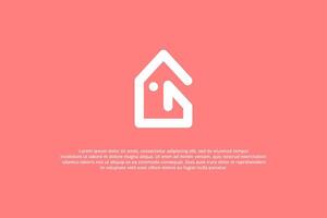 logotyp brev g fisk hus vektor