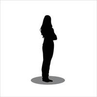 Frauen Silhouette Vektor