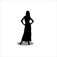 Frauen Silhouette Vektor