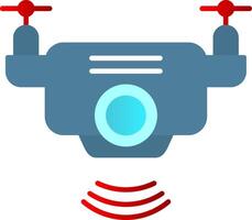 Drohne eben Gradient Symbol vektor