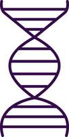 DNA gefüllt Symbol vektor