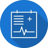 Vektor medizinische Diagrammsymbol