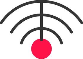 Wifi kreatives Icon-Design vektor