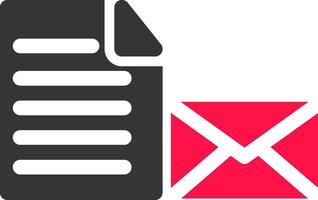 Mail dokumentieren kreativ Symbol Design vektor