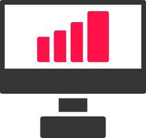 Analytics kreatives Icon-Design vektor