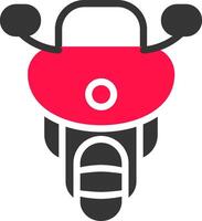 Motorrad kreativ Symbol Design vektor