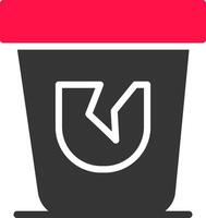 Trash-kreatives Icon-Design vektor